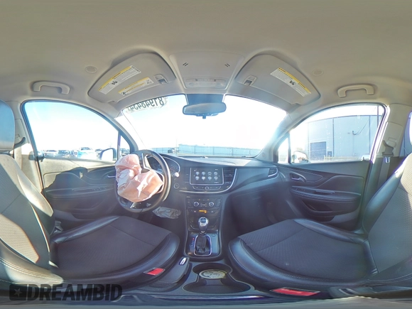 2019 Buick Encore Preferred with VIN KL4CJASB7KB814985, listed as a Copart auction lot 81948434 with 50,785 mi miles and Salvage Title. Bid and sale history available at DreamBid. Image 16.