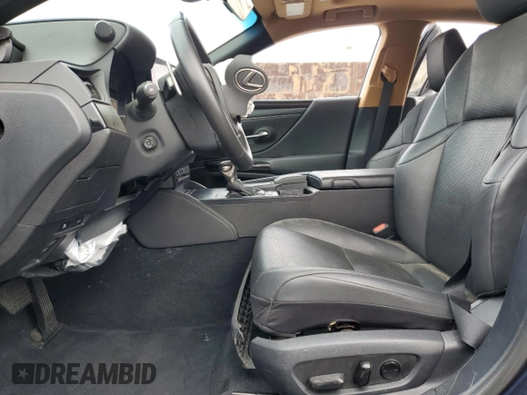 2022 Lexus ES 350 with VIN 58ADZ1B16NU125527, listed as a Copart auction lot 65559035 with 57,306 mi miles and Salvage title. Bid and sale history available at DreamBid. Image 7.