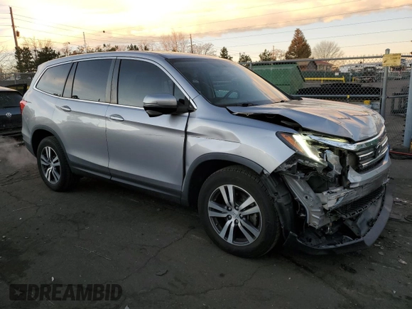 2018 Honda Pilot EX-L with VIN 5FNYF6H53JB035901, listed as a Copart auction lot 84524244 with 75,311 mi miles and Salvage Title. Bid and sale history available at carsss.com. Image 4.