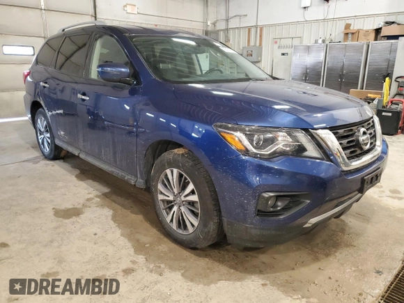 2019 Nissan Pathfinder Platinum with VIN 5N1DR2MMXKC581925, listed as a Copart auction lot 88424015 with 139,799 mi miles and Clean title. Bid and sale history available at DreamBid. Image 4.