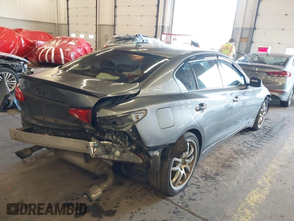2017 Infiniti Q50 Signature Edition with VIN JN1EV7AP6HM741885, listed as a IAAI auction lot 41049360 with 88,637 mi miles and . Bid and sale history available at DreamBid. Image 4.