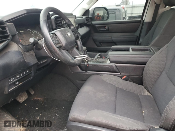 2024 Toyota Tundra 2WD SR with VIN 5TFKB5AB6RX035856, listed as a Copart auction lot 50875855 with 23,729 mi miles and Salvage Title. Bid and sale history available at carsss.com. Image 7.
