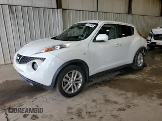 2014 Nissan Juke SV with VIN JN8AF5MV7ET482014, listed as a Copart auction lot 58191945 with Not provided miles and Salvage title. Bid and sale history available at DreamBid. Image 1.
