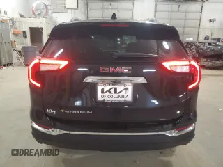 2022 GMC Terrain SLT with VIN 3GKALPEV1NL311962, listed as a Copart auction lot 50881925 with 57,224 mi miles and Salvage Title. Bid and sale history available at carsss.com. Image 6.