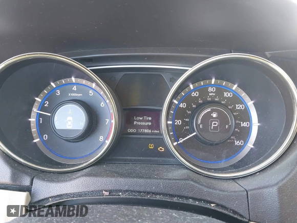 2013 Hyundai Sonata Limited with VIN 5NPEC4AC3DH605524, listed as a IAAI auction lot 41820696 with 177,806 mi miles and . Bid and sale history available at carsss.com. Image 7.