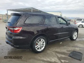 2024 Dodge Durango GT Plus with VIN 1C4RDHDG4RC118078, listed as a Copart auction lot 88797645 with 25,971 mi miles and Salvage title. Bid and sale history available at DreamBid. Image 3.