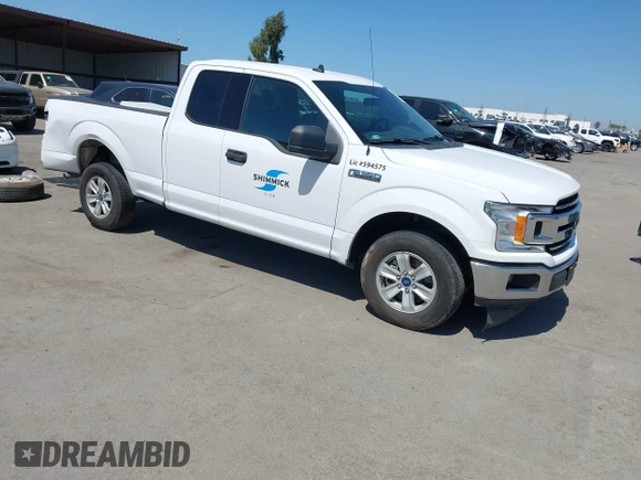2020 Ford F-150 XL with VIN 1FTEX1CP6LKE11573, listed as a IAAI auction lot 41817595 with 76,298 mi miles and . Bid and sale history available at DreamBid. Image 1.