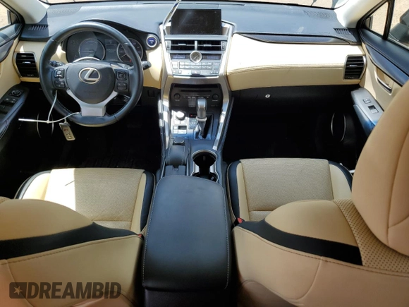 2015 Lexus NX 300h with VIN JTJBJRBZ7F2007186, listed as a Copart auction lot 64075715 with 116,531 mi miles and Salvage title. Bid and sale history available at DreamBid. Image 8.