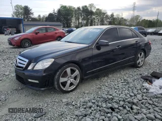 2011 Mercedes-Benz E 350 Luxury with VIN WDDHF8HB6BA503282, listed as a Copart auction lot 52612495 with 140,143 mi miles and Salvage Title. Bid and sale history available at DreamBid. Image 1.