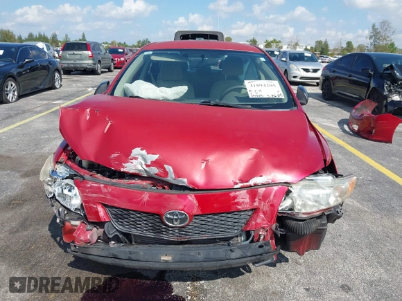 2009 Toyota Corolla with VIN 1NXBU40E99Z155664, listed as a IAAI auction lot 41894205 with 65,563 mi miles. Bid and sale history available at carsss.com. Image 6.