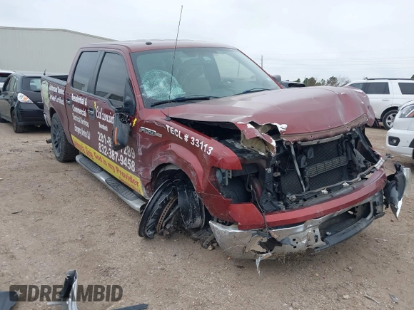 2014 Ford F-150 XL with VIN 1FTEW1CM0EKD44254, listed as a IAAI auction lot 41380008 with 172,107 mi miles. Bid and sale history available at carsss.com. Image 1.