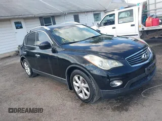 2010 Infiniti EX Journey with VIN JN1AJ0HR9AM756153, listed as a IAAI auction lot 40284749 with 150,041 mi miles. Bid and sale history available at carsss.com. Image 1.
