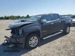 2015 GMC Canyon 4WD SLT with VIN 1GTG6CE32F1256905, listed as a Copart auction lot 53630855 with 79,281 mi miles and Salvage Title. Bid and sale history available at carsss.com. Image 1.