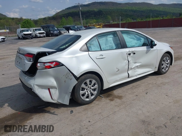 2023 Toyota Corolla LE z VIN 5YFB4MDE1PP053736, wystawiony jako IAAI lot #42151549 z przebiegiem 37 955 mil mil oraz . Historia ofert i sprzedaży dostępna na DreamBid. Obrazek 4.