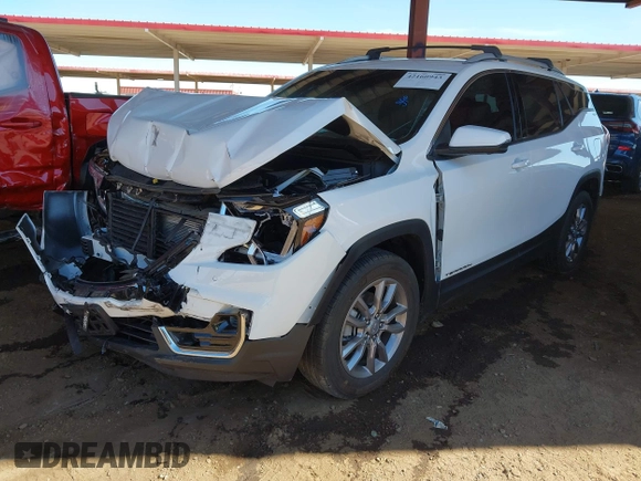 2024 GMC Terrain SLT z VIN 3GKALVEGXRL147137, wystawiony jako IAAI lot #42160943 z przebiegiem 21 862 mil mil oraz . Historia ofert i sprzedaży dostępna na DreamBid. Obrazek 16.
