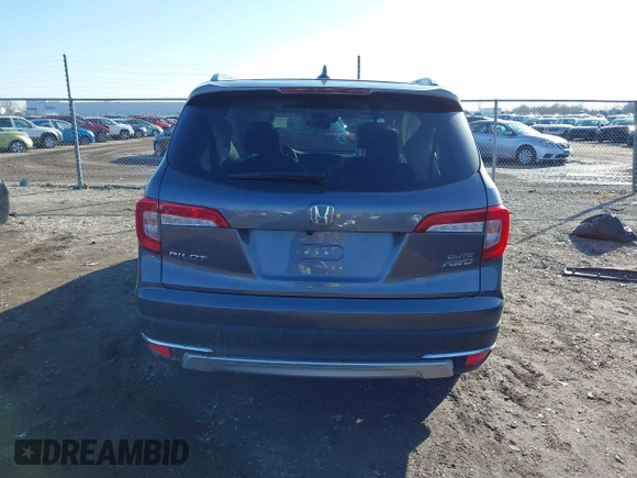 2021 Honda Pilot Elite with VIN 5FNYF6H09MB032350, listed as a IAAI auction lot 41514472 with 45,008 mi miles. Bid and sale history available at carsss.com. Image 16.