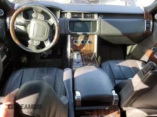 2016 Land Rover Range Rover HSE with VIN SALGS2VF0GA257268, listed as a Copart auction lot 52306245 with Not provided miles and Salvage title. Bid and sale history available at DreamBid. Image 8.