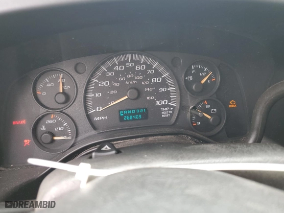 2006 Chevrolet Express Cargo Van with VIN 1GCHG35U961142376, listed as a Copart auction lot 47741725 with 268,409 mi miles and Clean Title. Bid and sale history available at carsss.com. Image 9.