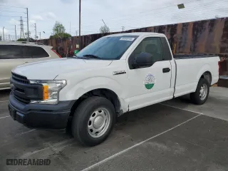 2019 Ford F-150 XL with VIN 1FTMF1CB8KKE15514, listed as a Copart auction lot 50569195 with 40,484 mi miles and Salvage Title. Bid and sale history available at carsss.com. Image 1.