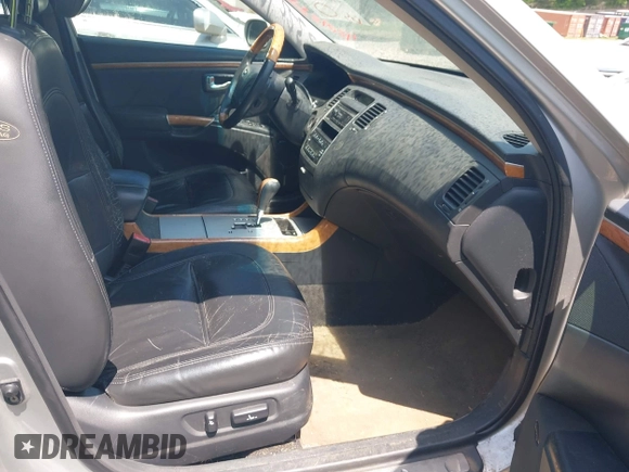 2006 Hyundai Azera SE with VIN KMHFC46F26A047498, listed as a IAAI auction lot 42093355 with 175,168 mi miles and . Bid and sale history available at DreamBid. Image 5.