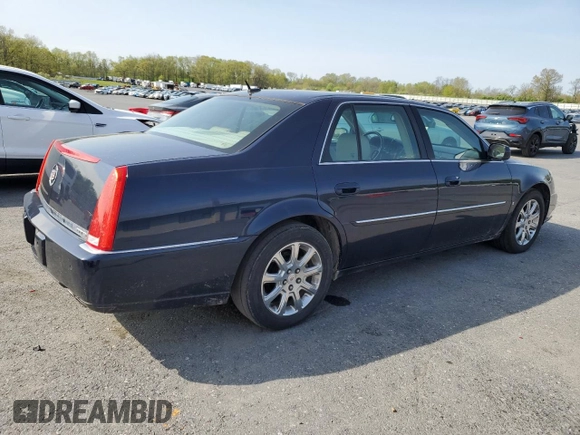 2008 Cadillac DTS 1SC with VIN 1G6KD57Y78U205845, listed as a Copart auction lot 54851995 with 189,718 mi miles and Salvage Title. Bid and sale history available at DreamBid. Image 3.