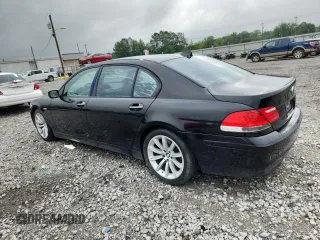 2008 BMW 7 Series 750Li with VIN WBAHN83568DT78626, listed as a Copart auction lot 60956495 with 87,600 mi miles and Clean title. Bid and sale history available at DreamBid. Image 2.