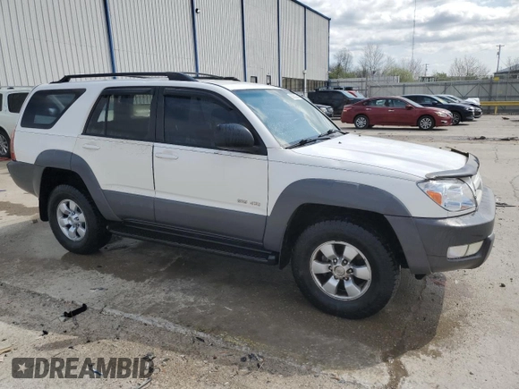 2003 Toyota 4Runner SR5 with VIN JTEBU14R738002227, listed as a Copart auction lot 50620035 with 207,431 mi miles and Non Repairable. Bid and sale history available at DreamBid. Image 4.
