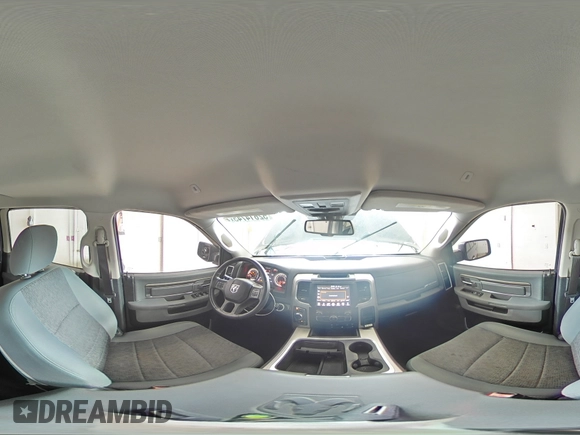 2017 Ram 1500 Big Horn with VIN 1C6RR7LG1HS850080, listed as a Copart auction lot 52614745 with 78,947 mi miles and Salvage Title. Bid and sale history available at carsss.com. Image 15.