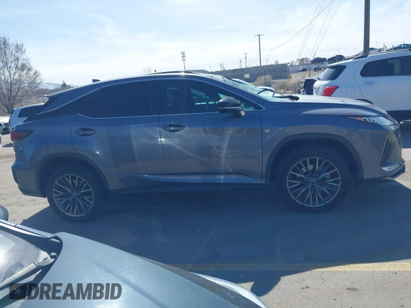 2020 Lexus RX 350 F Sport with VIN 2T2SZMDA7LC224154, listed as a IAAI auction lot 41745850 with 74,140 mi miles and . Bid and sale history available at DreamBid. Image 13.