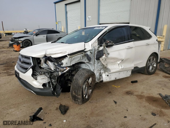 2018 Ford Edge Titanium with VIN 2FMPK4K94JBB39538, listed as a Copart auction lot 87944485 with 73,309 mi miles and Salvage Title. Bid and sale history available at carsss.com. Image 1.