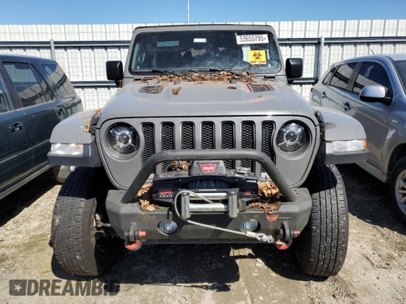 2019 Jeep Wrangler Unlimited Rubicon с VIN 1C4HJXFG8KW615070, выставлен на аукционе Copart как лот 53655795 с пробегом 67 407 миль миль и Списание • Salvage title. История ставок и продаж доступна на DreamBid. Изображение 5.