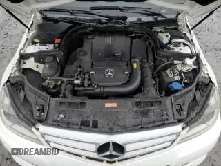 2013 Mercedes-Benz C 250 Sport with VIN WDDGF4HB6DR272568, listed as a Copart auction lot 80658394 with 131,457 mi miles and Salvage Title. Bid and sale history available at DreamBid. Image 11.