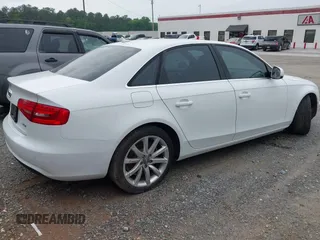 2013 Audi A4 Premium Plus with VIN WAUEFAFL6DN034252, listed as a IAAI auction lot 42122753 with 78,456 mi miles. Bid and sale history available at carsss.com. Image 4.