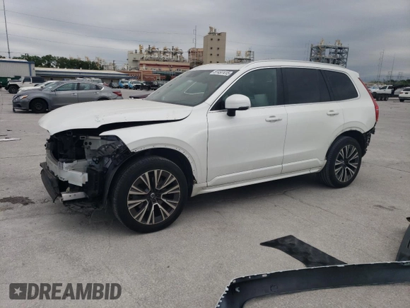 2021 Volvo XC90 Momentum with VIN YV4A22PK9M1705524, listed as a Copart auction lot 51497415 with 34,744 mi miles and Salvage Title. Bid and sale history available at carsss.com. Image 1.