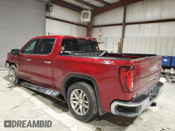 2022 GMC Sierra 1500 Limited SLT with VIN 3GTU9DEL3NG192177, listed as a Copart auction lot 88353285 with 41,775 mi miles and Salvage Title. Bid and sale history available at carsss.com. Image 2.