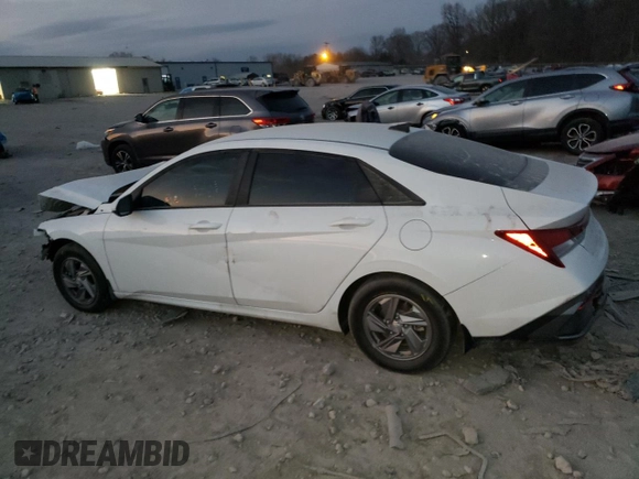 2024 Hyundai Elantra SE with VIN KMHLL4DG6RU843446, listed as a Copart auction lot 44103865 with 9,672 mi miles and Clean Title. Bid and sale history available at DreamBid. Image 2.