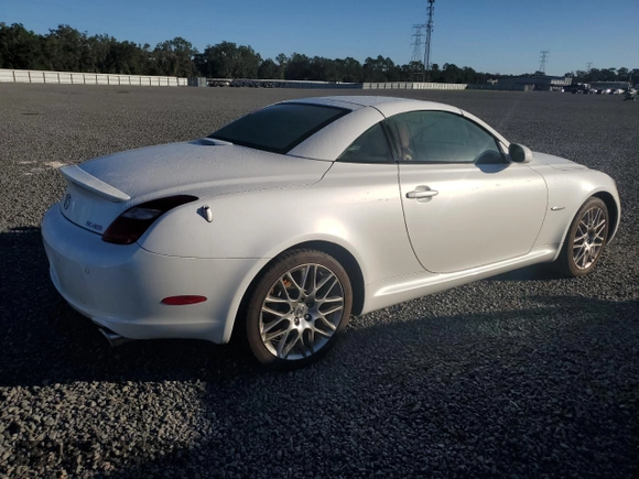 2007 Lexus SC 430 with VIN JTHFN45YX79011643, listed as a Copart auction lot 77860834 with Not Provided miles and Salvage Title. Bid and sale history available at DreamBid. Image 3.