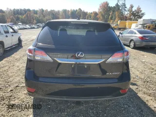 2013 Lexus RX 450h with VIN JTJZB1BAXD2412320, listed as a Copart auction lot 77810924 with 140,723 mi miles and Salvage title. Bid and sale history available at DreamBid. Image 6.