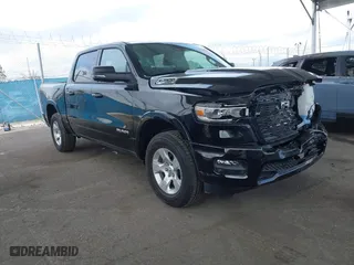 2025 Ram 1500 Big Horn with VIN 1C6RRFFG7SN506037, listed as a IAAI auction lot 41915215 with 2,137 mi miles. Bid and sale history available at carsss.com. Image 1.