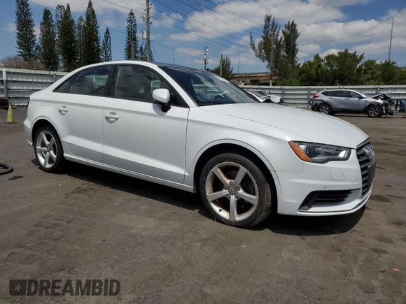 2016 Audi A3 2.0T Premium with VIN WAUB8GFF0G1042322, listed as a Copart auction lot 53209145 with 45,159 mi miles and Clean Title. Bid and sale history available at carsss.com. Image 4.