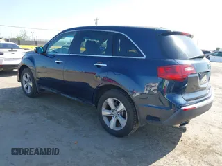 2013 Acura MDX Tech Pkg with VIN 2HNYD2H31DH503727, listed as a IAAI auction lot 41997136 with 121,242 mi miles. Bid and sale history available at carsss.com. Image 3.