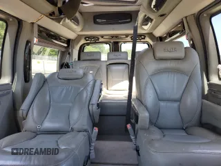 2014 GMC Savana Cargo Van Upfitter with VIN 1GDS7DC48E1164054, listed as a Copart auction lot 52157884 with 0 mi miles and Salvage Title. Bid and sale history available at carsss.com. Image 10.