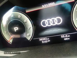 2021 Audi Q8 Premium Plus with VIN WA1EVAF11MD005634, listed as a IAAI auction lot 41919643 with 36,392 mi miles. Bid and sale history available at carsss.com. Image 7.