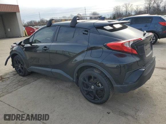 2021 Toyota C-HR LE with VIN JTNKHMBX6M1099910, listed as a Copart auction lot 82800054 with 43,276 mi miles and Salvage Title. Bid and sale history available at DreamBid. Image 2.