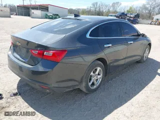 2017 Chevrolet Malibu LS with VIN 1G1ZB5ST3HF262036, listed as a IAAI auction lot 41779768 with 107,542 mi miles. Bid and sale history available at carsss.com. Image 4.