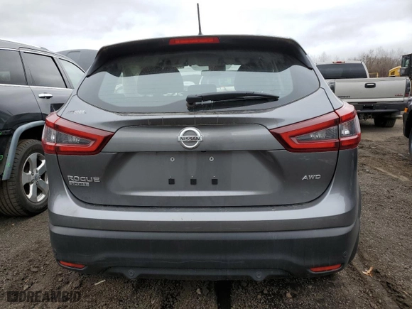 2020 Nissan Rogue Sport S with VIN JN1BJ1CW0LW390677, listed as a Copart auction lot 49543995 with 20,618 mi miles and Salvage Title. Bid and sale history available at carsss.com. Image 6.