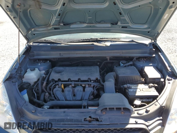 2009 Kia Rondo LX with VIN KNAFG528297271925, listed as a Copart auction lot 46342845 with 128,002 mi miles and Salvage Title. Bid and sale history available at carsss.com. Image 12.