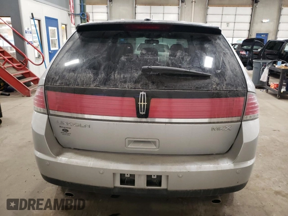2009 Lincoln MKX with VIN 2LMDU68C69BJ09162, listed as a Copart auction lot 89259625 with 124,908 mi miles and Salvage Title. Bid and sale history available at DreamBid. Image 6.