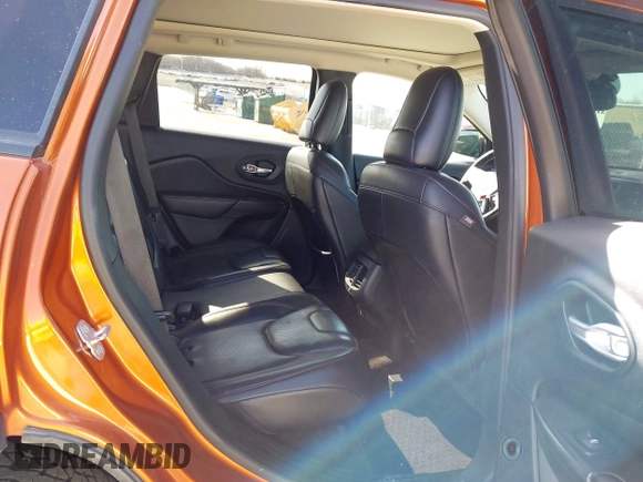 2016 Jeep Cherokee Trailhawk with VIN 1C4PJMBBXGW251682, listed as a IAAI auction lot 41973696 with 100,411 mi miles. Bid and sale history available at carsss.com. Image 8.