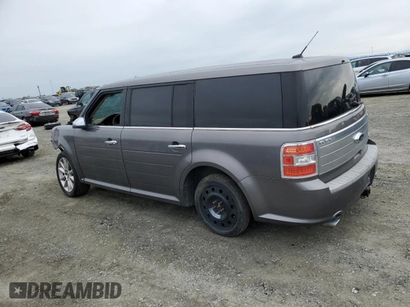 2010 Ford Flex Limited w/Ecoboost with VIN 2FMHK6DT3ABB30452, listed as a Copart auction lot 50104485 with Not Provided miles and Salvage Title. Bid and sale history available at carsss.com. Image 2.
